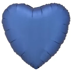 Outlet Reithmüller Europe GmbH Folieballon Hjerte Silke Blå