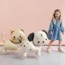 Outlet PartyDeco sp. z o.o. Folieballon Hund på Hjul