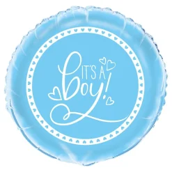 Sale Unique UK Inc t/as Unique Party Folieballon It's A Boy Lyseblå