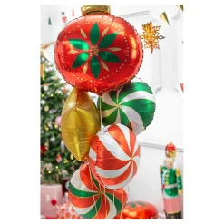 Best PartyDeco sp. z o.o. Folieballon Julekugle