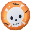 PartyDeco sp. z o.o. Folieballon Kranium Orange - Balloner