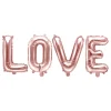 PartyDeco sp. z o.o. Folieballon Love Roséguld