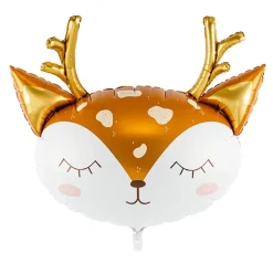 Clearance PartyDeco sp. z o.o. Folieballon med Rensdyrhoved