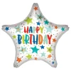Reithmüller Europe GmbH Folieballon Mini Happy Birthday Stjerne - Balloner