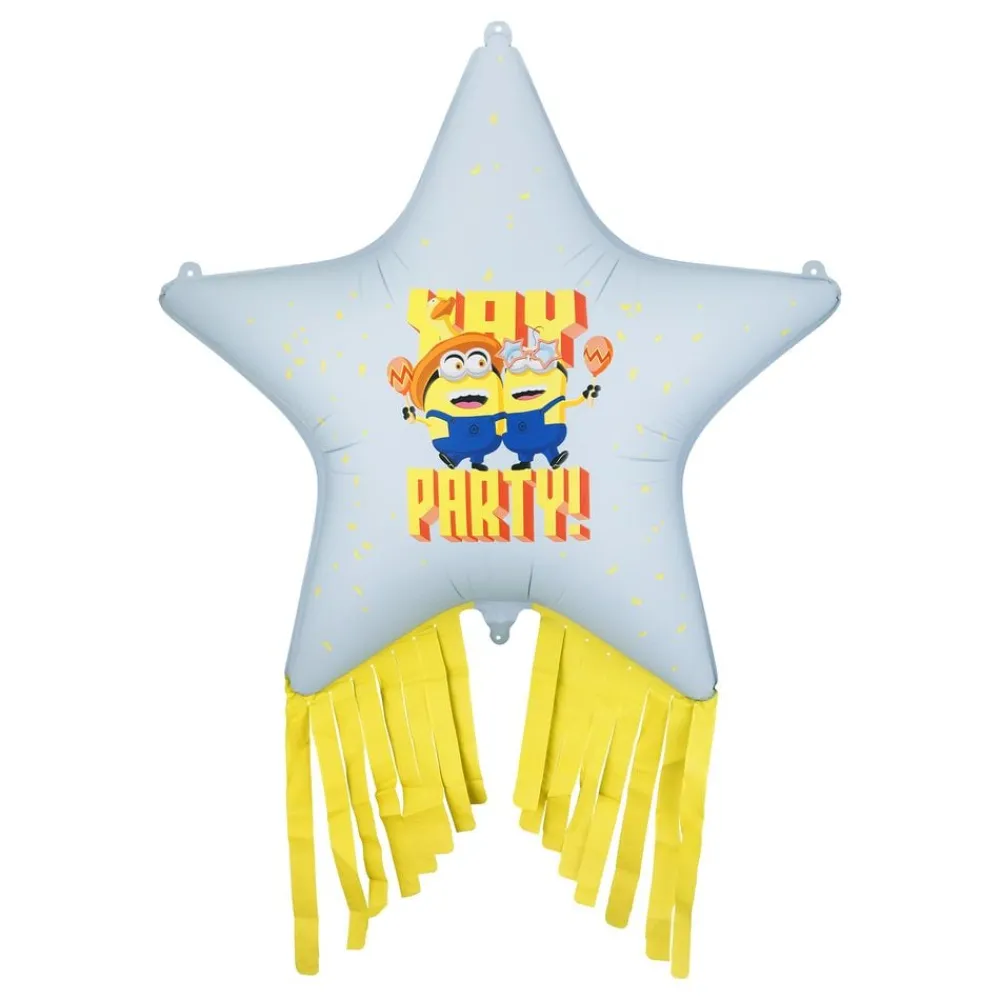 Discount PartyDeco sp. z o.o. Folieballon Minions Stjerne med Tassles