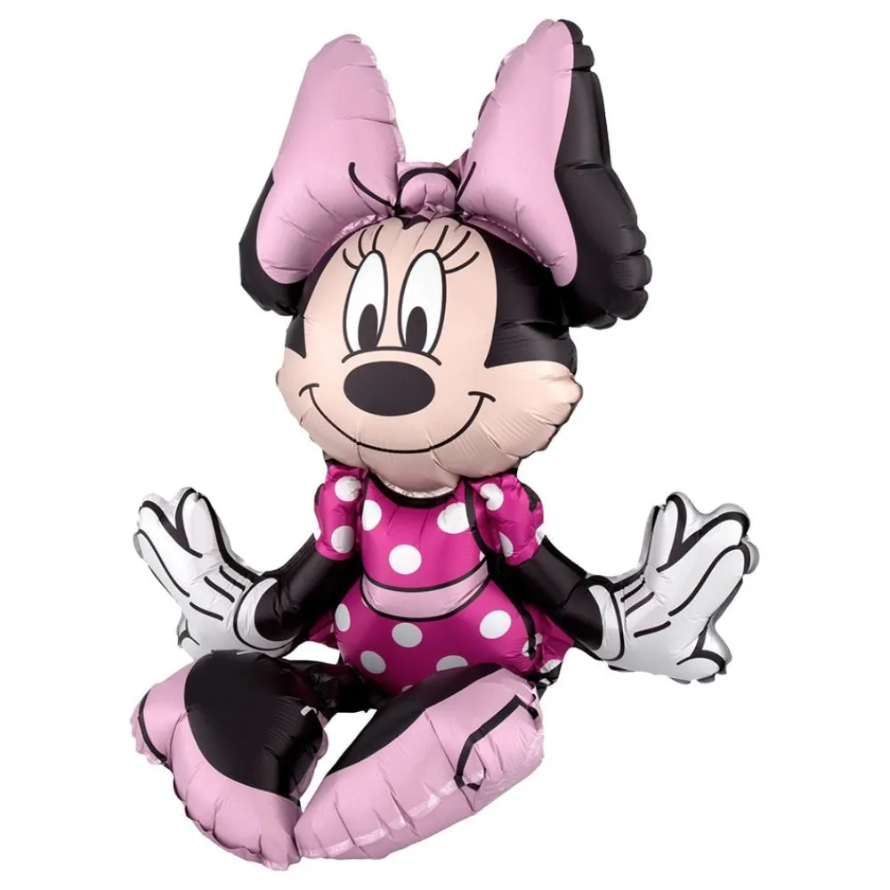Reithmüller Europe GmbH Folieballon Minnie Mouse Siddende - Merchandise|Balloner