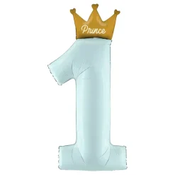 Hot Ballongkungen AB Folieballon My 1st Birthday Prince
