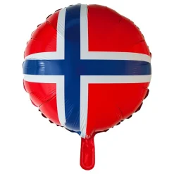 Hot Hisab/Joker Company AB Folieballon Norske Flag