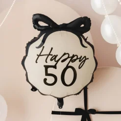 Online PartyDeco sp. z o.o. Folieballon Roset Happy 50