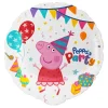 Santex Folieballon Rund Gurli Gris™ Peppa’s Party - Balloner