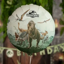 PartyDeco sp. z o.o. Folieballon Rund Jurassic World - Balloner