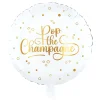 Globos Europe B.V. Folieballon Rund Pop the Champagne - Balloner