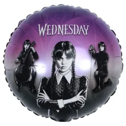 CHAKS Folieballon Rund Wednesday - Merchandise|Balloner