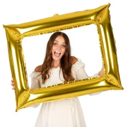 Clearance Hisab/Joker Company AB Folieballon Selfieramme Guld