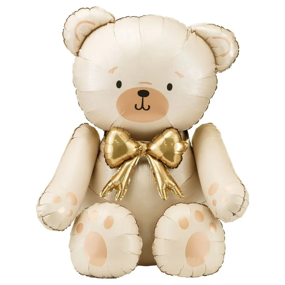 Outlet PartyDeco sp. z o.o. Folieballon Siddende Teddybjørn