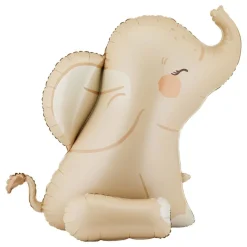 PartyDeco sp. z o.o. Folieballon Sittende Elefant - Balloner