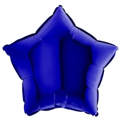 Best Ballongkungen AB Folieballon Stjerne Blue Capri