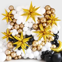 Online PartyDeco sp. z o.o. Folieballon Stjerne 3D