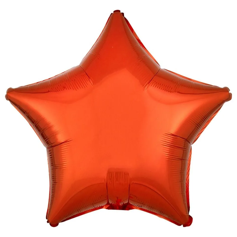 Sale Reithmüller Europe GmbH Folieballon Stjerne Orange Metallic