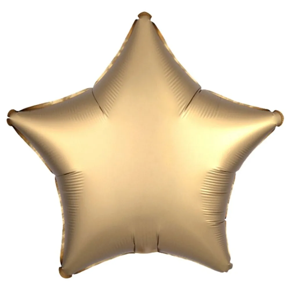 Ballongkungen AB Folieballon Stjerne Satin Guld