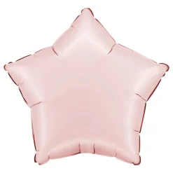 Ballongkungen AB Folieballon Stjerne Satin Pastel Pink - Balloner