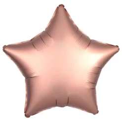 Outlet Reithmüller Europe GmbH Folieballon Stjerne Silke Roséguld