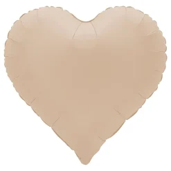 Ballongkungen AB Folieballon Sweetie Heart Cappuccino - Balloner