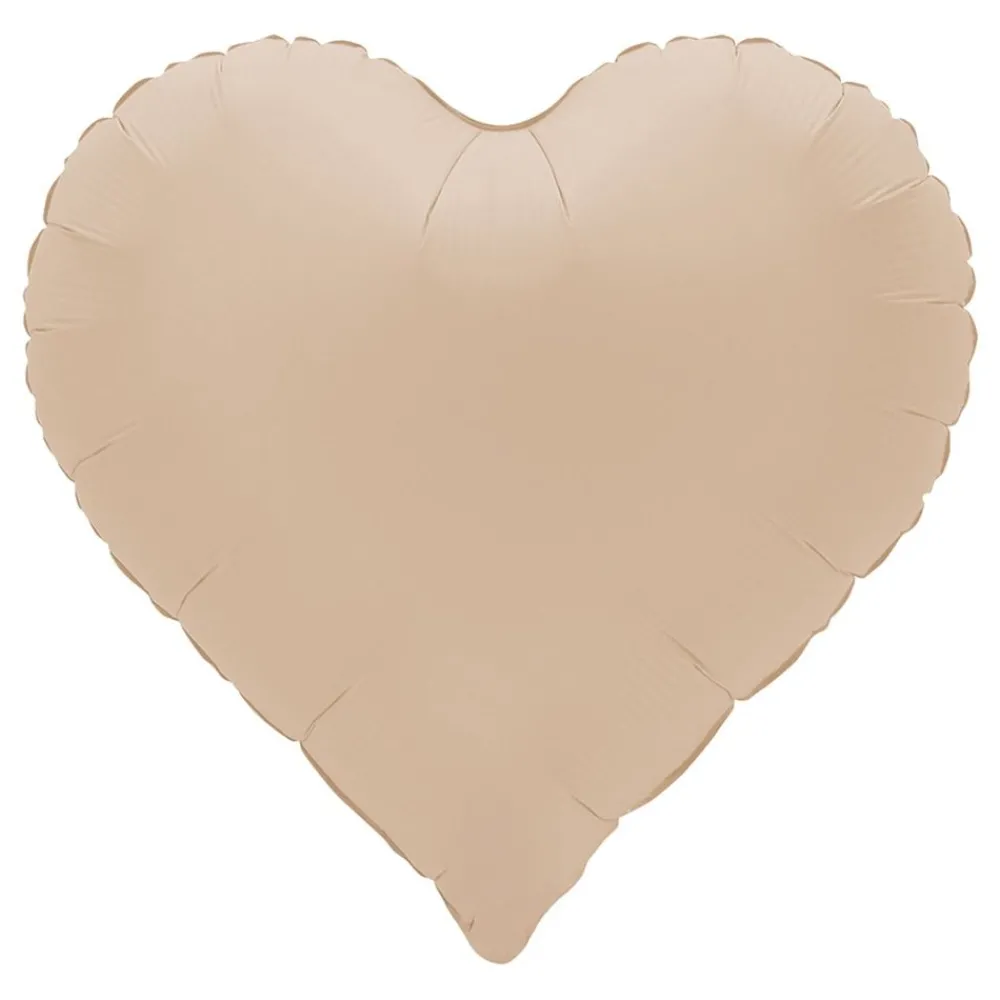 Ballongkungen AB Folieballon Sweetie Heart Cappuccino - Balloner
