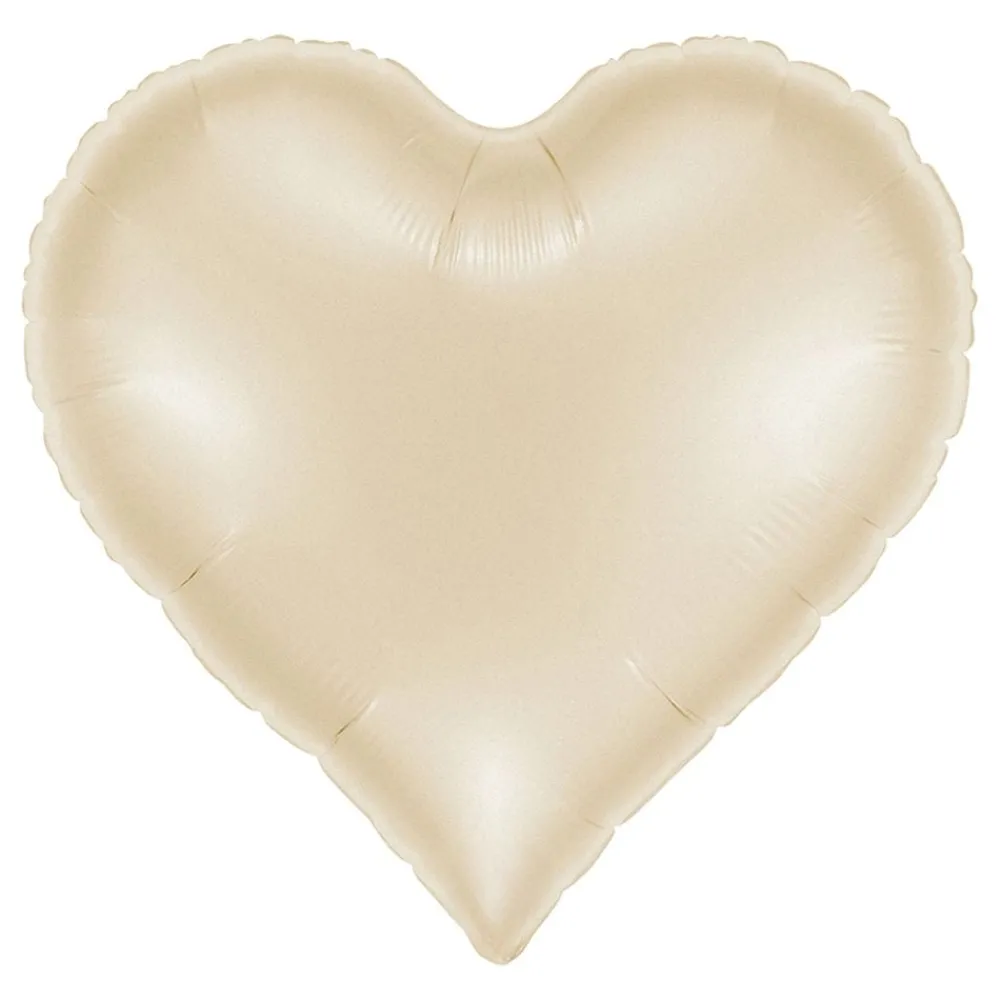 Outlet Ballongkungen AB Folieballon Sweetie Heart Satin Cream