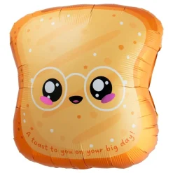 Folat B.V. Folieballon Toast Kawaii - Balloner