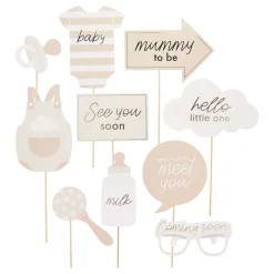 CG Global Products Ltd Fotoprops Baby Shower Hello Little One - Tilbehør|Oppyntning