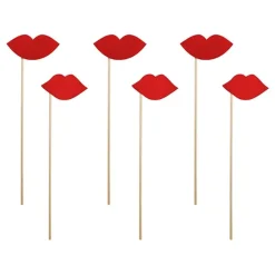 PartyDeco sp. z o.o. Fotoprops på Pinde Læber - Tilbehør|Servering