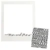 Best CG Global Products Ltd Fotoramme Mr and Mrs med Bogstaver Sort/Hvid