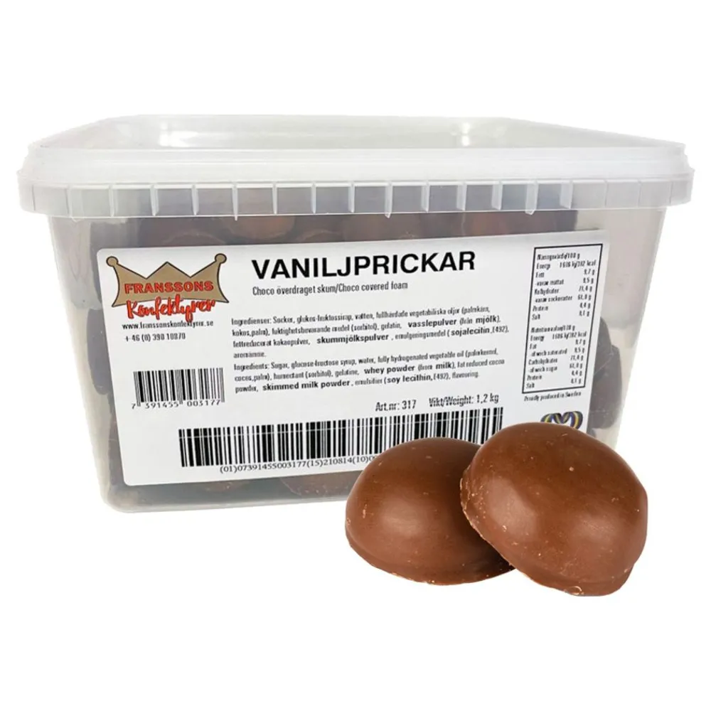 ERT Godis AB Franssons Vaniljeprikker Økonomipakke - Slik