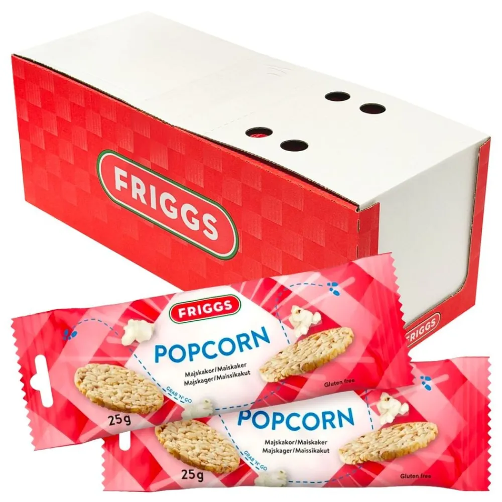 ERT Godis AB Friggs Snackpack Popcorn Økonomipakke - Kolonial