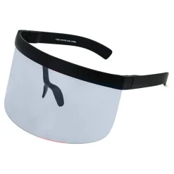 Partyking AB Futuristiske Briller Sølv - Tilbehør|Accessories