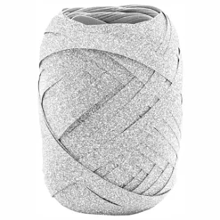 Sale PartyDeco sp. z o.o. Gavebånd Sølv Glitter