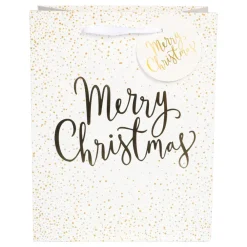 Hisab/Joker Company AB Gavepose Merry Christmas Hvid