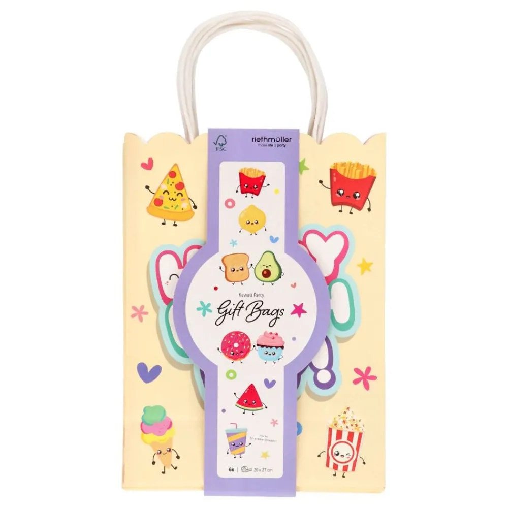 Folat B.V. Gaveposer Happy Birthday Kawaii - Festtilbehør|Gaveindpakning