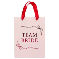CG Global Products Ltd Gaveposer Team Bride Lyserød Sløjfe - Gaveindpakning