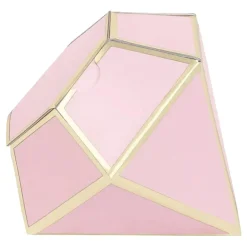 New Unique UK Inc t/as Unique Party Gaveæsker Diamant Lyserød
