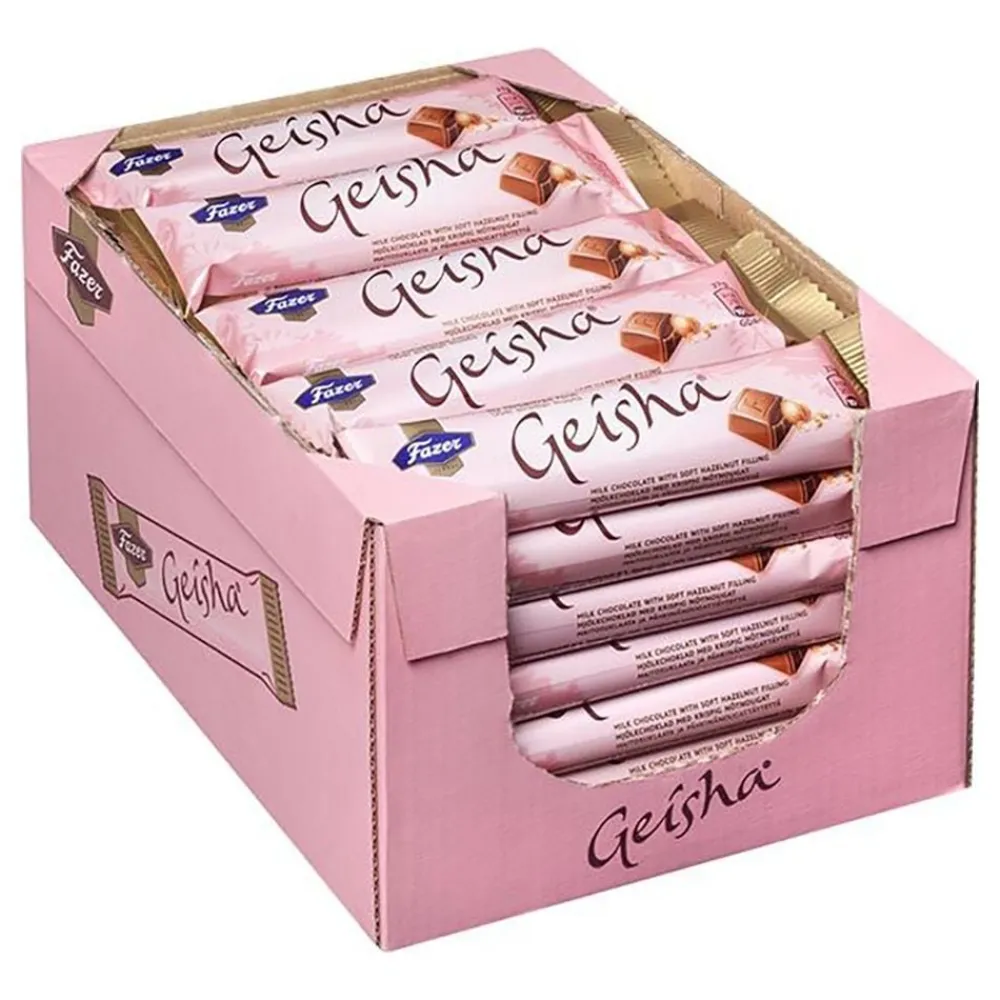 Discount ERT Godis AB Geisha Chokoladebar Økonomipakke