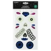 PartyDeco sp. z o.o. Gel Stickers til Græskar Day of the Dead - Hobby & Fritid
