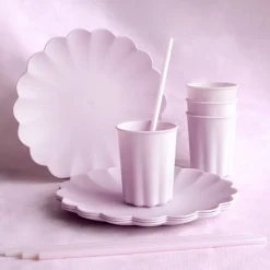 Discount PartyDeco sp. z o.o. Genanvendelige Sugerør Violet