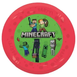 Globos Europe B.V. Genanvendelige Tallerkener Minecraft - Borddækning