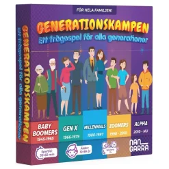 Hisab/Joker Company AB Generationskampen Familiespil - Spil & Leg