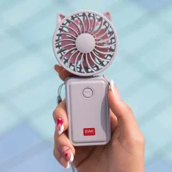 Discount Kidek AB Genopladelig Mini-ventilator Kitty
