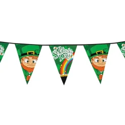Boland Party Partners B.V. Gigntisk Vimpelguirlande St. Patrick's Day - Oppyntning