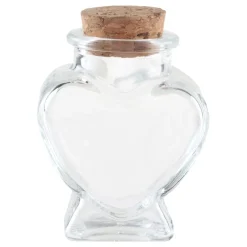 Sale Santex Glas med Korklåg Hjerte