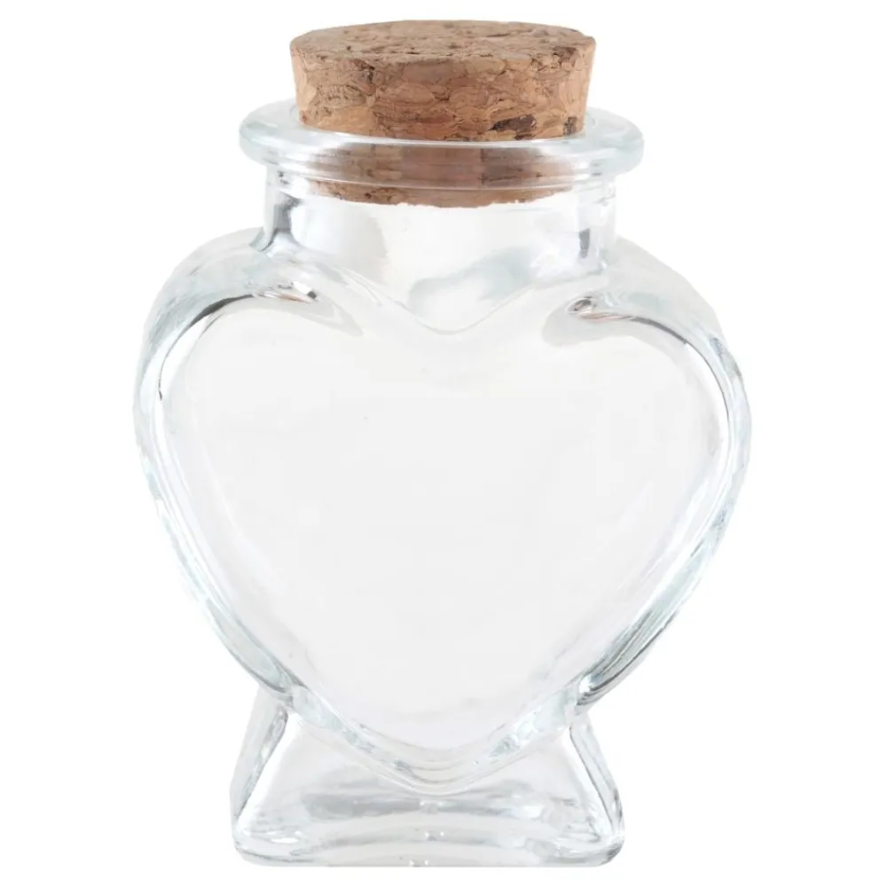 Sale Santex Glas med Korklåg Hjerte